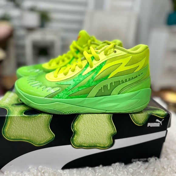 Puma Melo MB.02 slime edition size Y5.5 - Picture 4 of 7